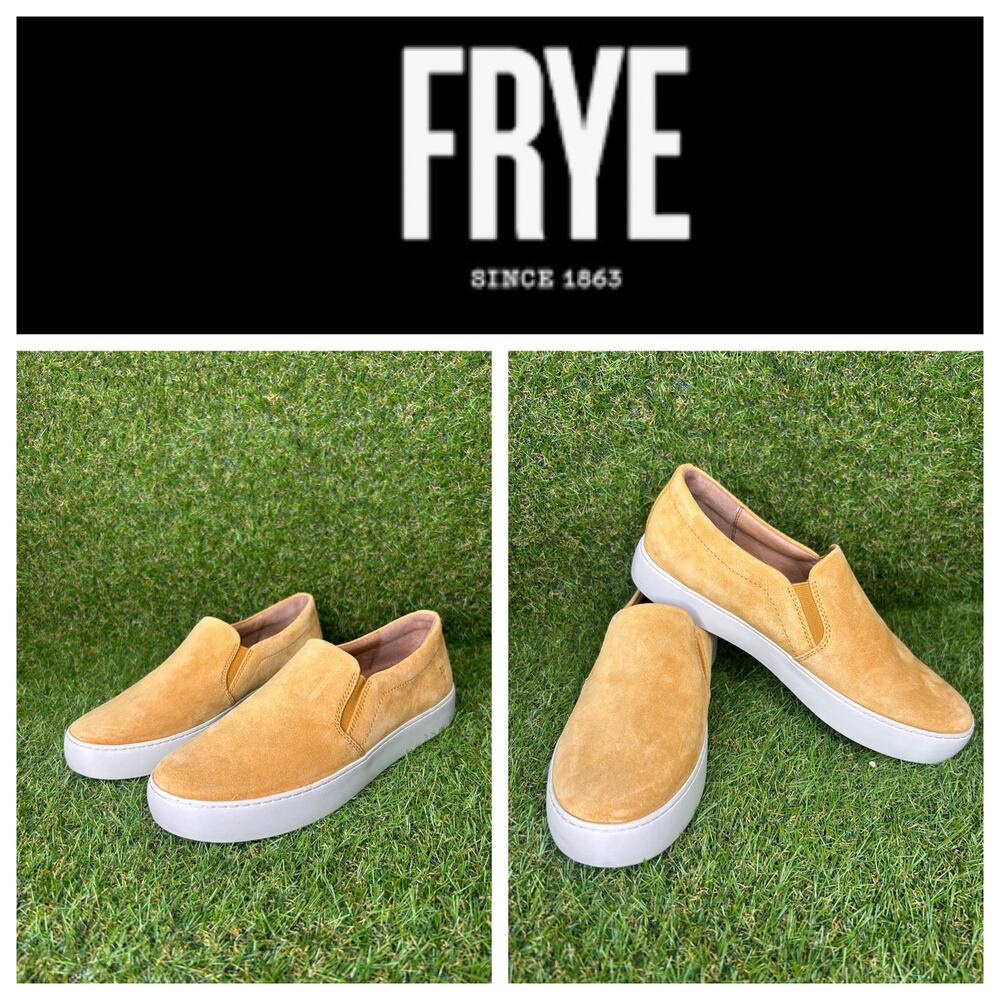 Frye Women's Mustard Slip-On Sneakers